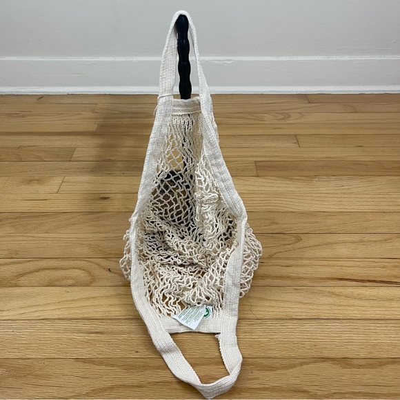 Organic Cotton Eco Bag String Shopping Bag Fruit Bag - Picture 3 of 8